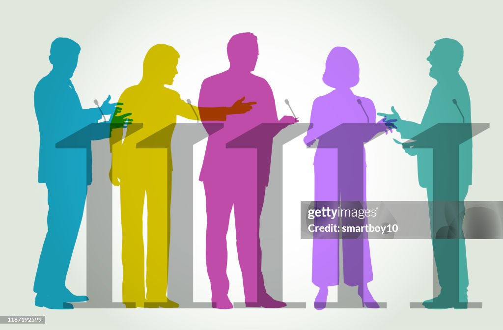Dibattito elettorale in TV