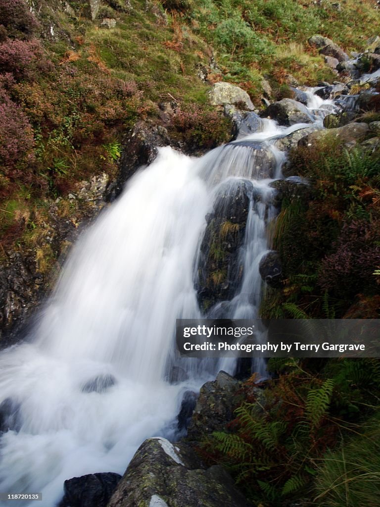 Greendale Gill waterfall