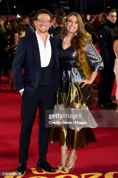 Joe Swash and Stacey Solomon attend the ITV Palooza 2019 at The Royal Festival Hall on November 12, 2019 in London, England.