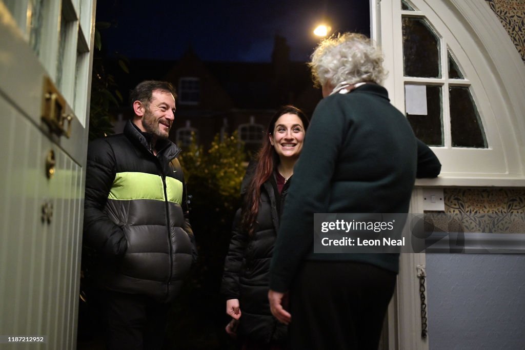 Actor Jason Isaacs Campaigns With Lib Dem MP Luciana Berger