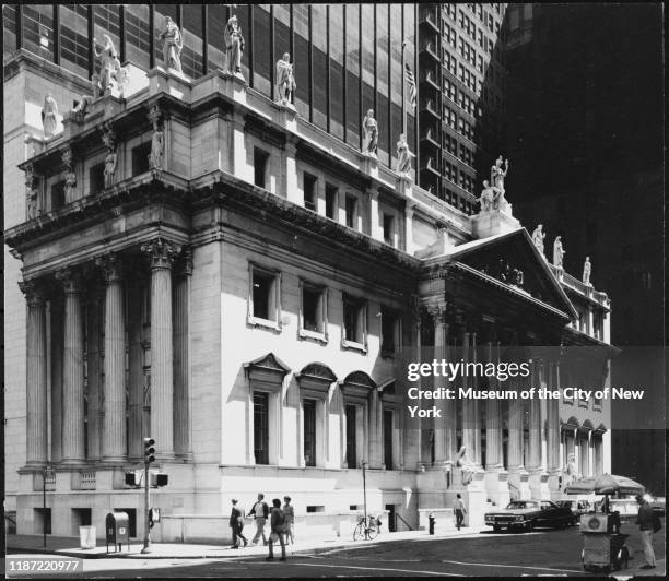 View of the building for the Appellate Division of the New York State Supreme Court at 35 East 25th Street, New York, New York, circa 1979.