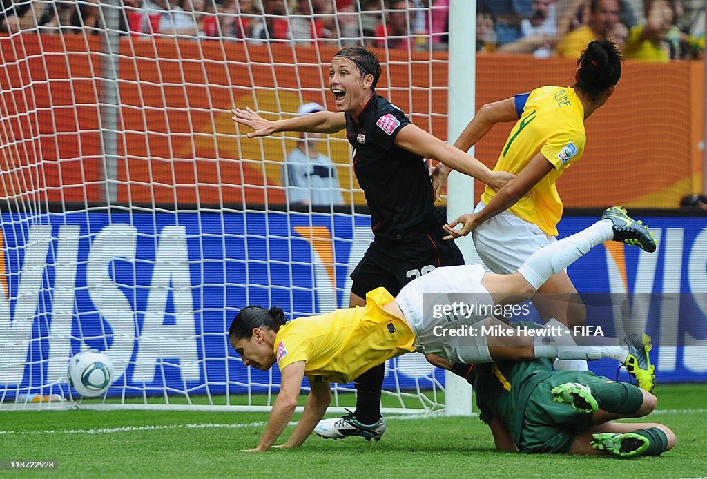 Brazil v USA: FIFA Women's World Cup 2011 - Quarter Finals
