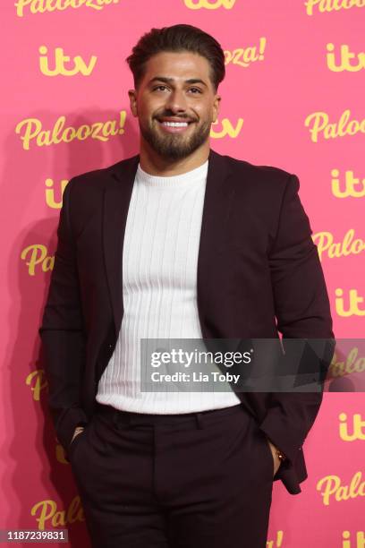 Kem Cetinay attends the ITV Palooza 2019 at The Royal Festival Hall on November 12, 2019 in London, England.