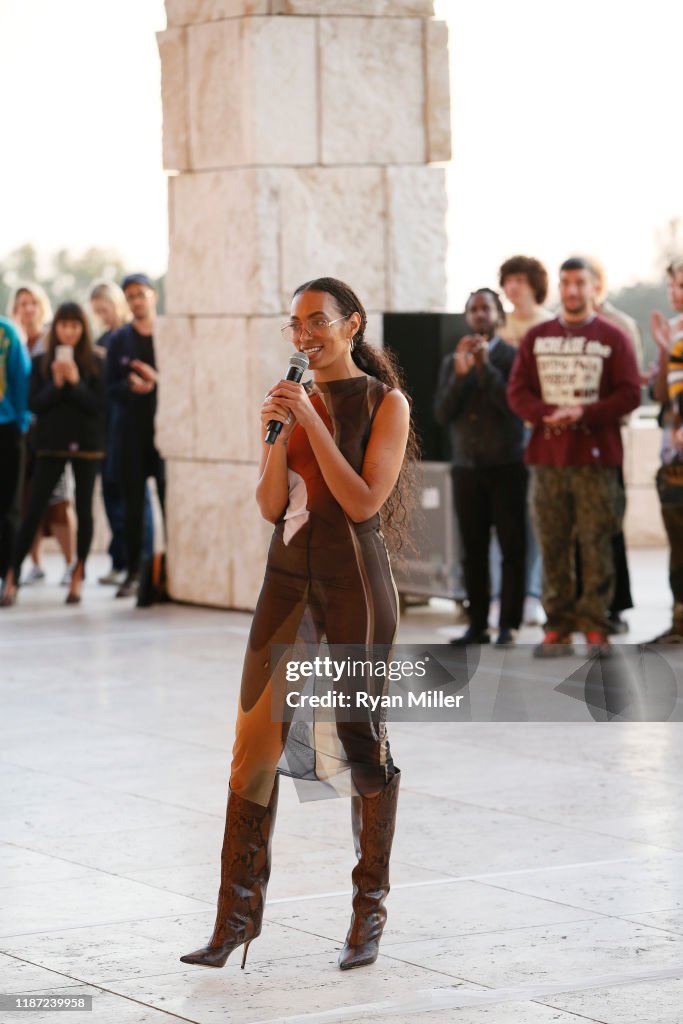 Solange Debuts New Site-specific Performance Piece At Getty Center, Los Angeles