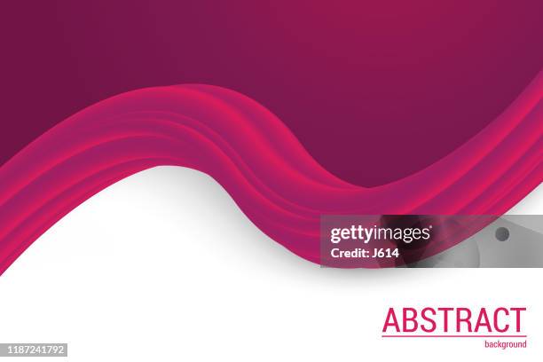 fluent motion - fun gradient backgrounds stock illustrations