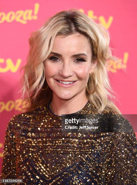 Helen Skelton attends the ITV Palooza 2019 at the Royal Festival Hall on November 12, 2019 in London, England.