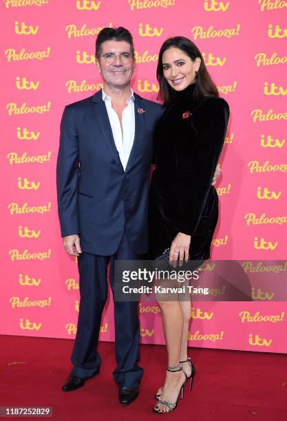 Simon Cowell and Lauren Silverman attend the ITV Palooza 2019 at The Royal Festival Hall on November 12, 2019 in London, England.