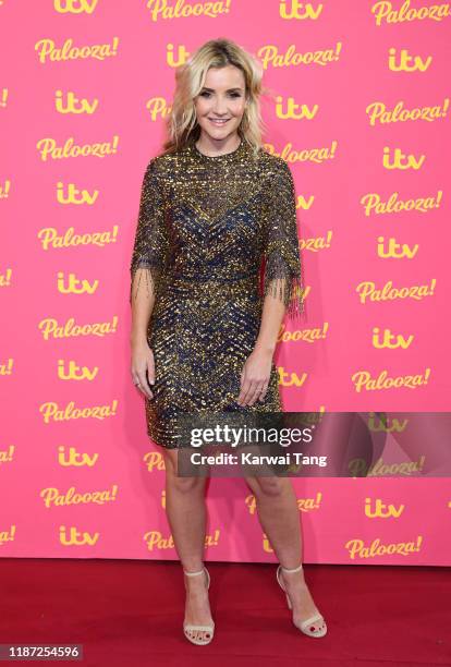 Helen Skelton attends the ITV Palooza 2019 at The Royal Festival Hall on November 12, 2019 in London, England.