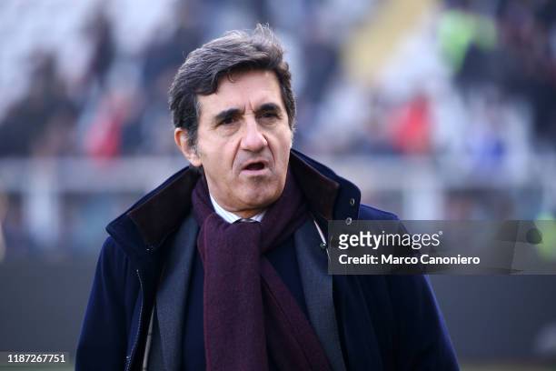 Urbano Cairo, chairman of Torino FC, looks on before the Serie A match between Torino FC and Acf Fiorentina. Torino Fc wins 2-1 over Acf Fiorentina.