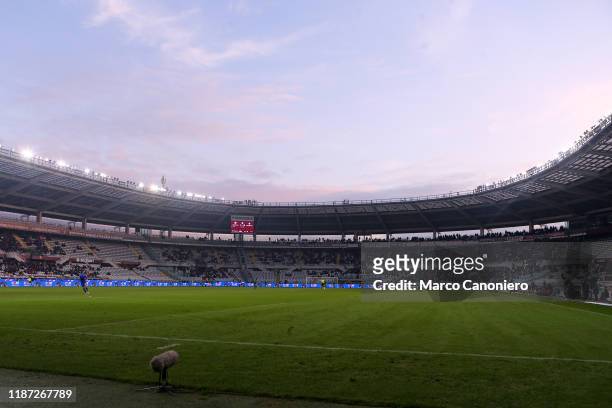 Stadium Olimpico Grande Torino during the Serie A match between Torino Fc and Acf Fiorentina. Torino Fc wins 2-1 over Acf Fiorentina.