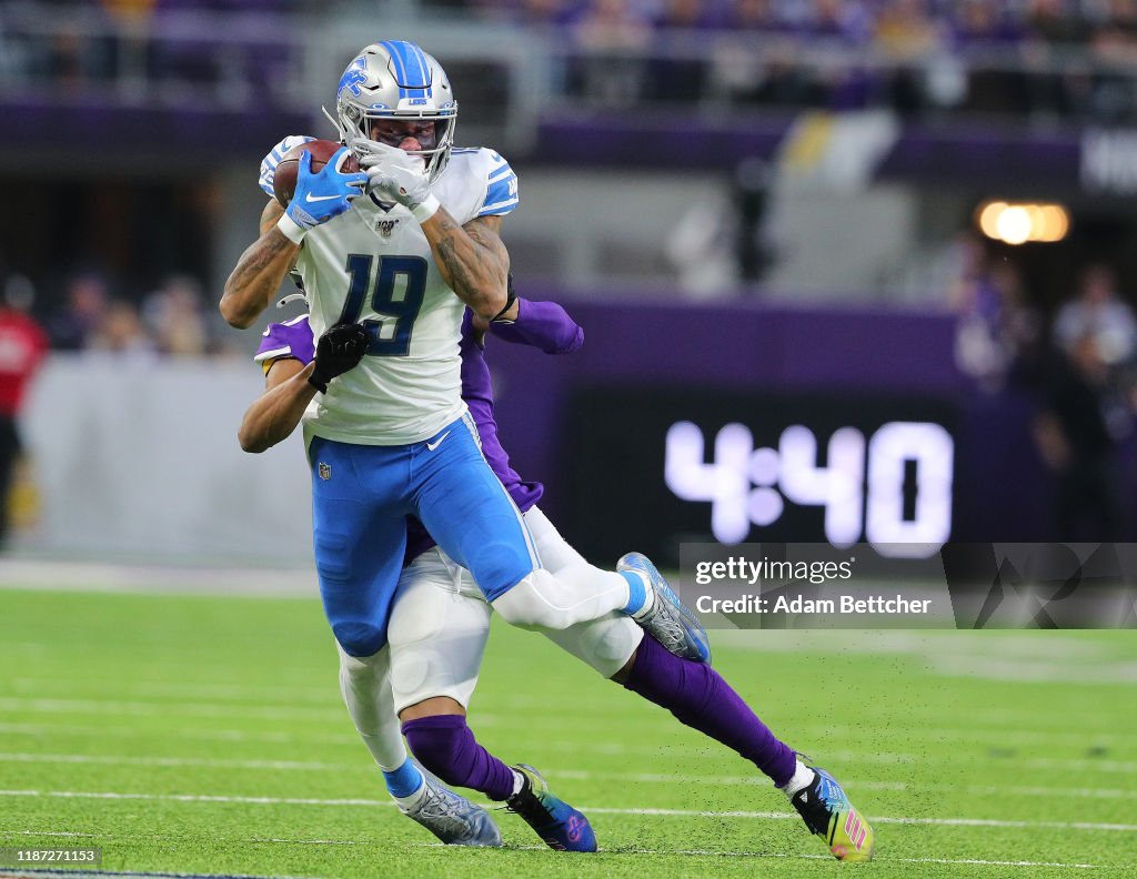 Detroit Lions v Minnesota Vikings