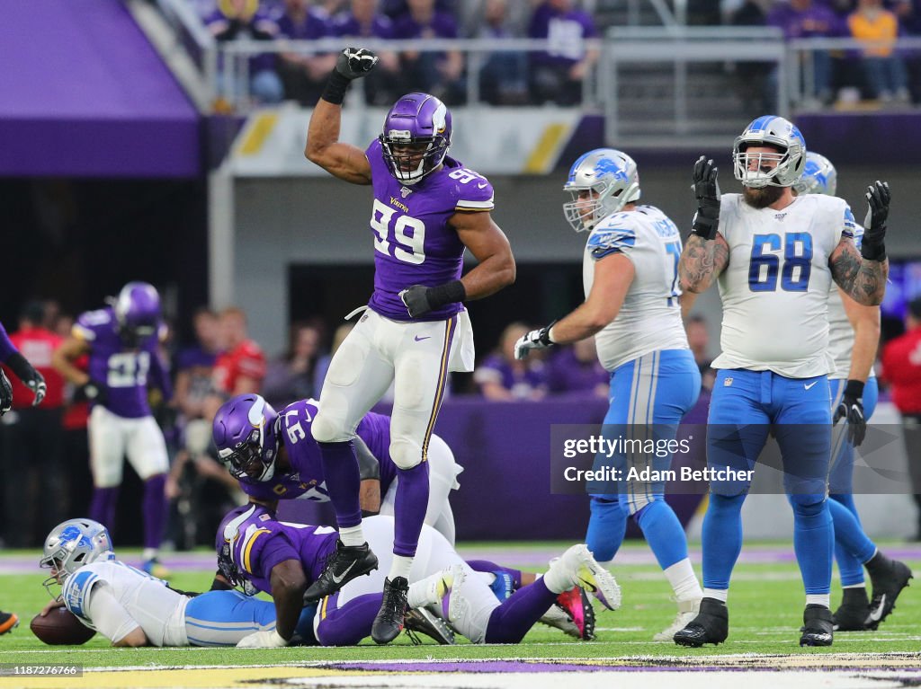 Detroit Lions v Minnesota Vikings