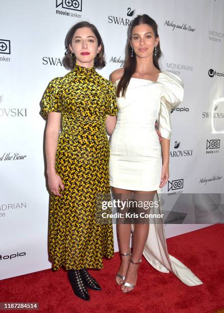 Annabelle Attanasio and Camila Morrone attend as Swarovski and Utopia host the premiere of "Mickey & The Bear" and the party at The Mondrian Park...