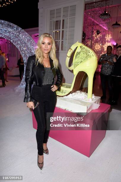 Dorit Kemsley attends Erika Jayne x ShoeDazzle Launch Event! at Lombardi House on November 12, 2019 in Los Angeles, California.