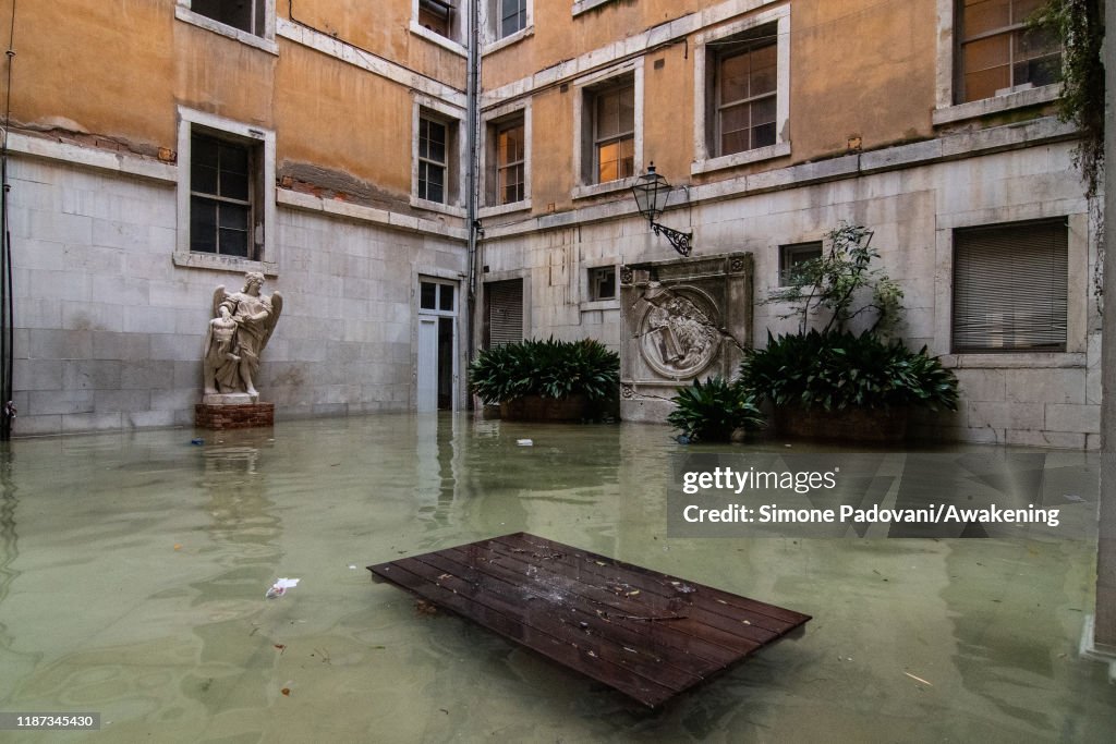 Venice Floods Cause Mayor To Declare State Of Emergency