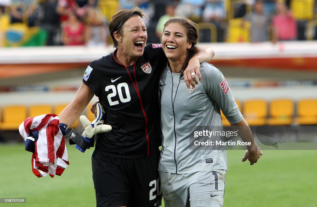 Brazil v USA: FIFA Women's World Cup 2011 - Quarter Finals