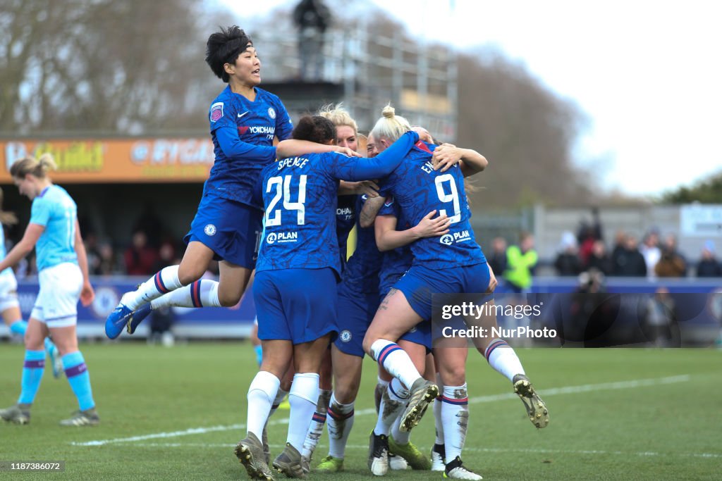 Chelsea v Manchester City - Barclays FA Women's Super League
