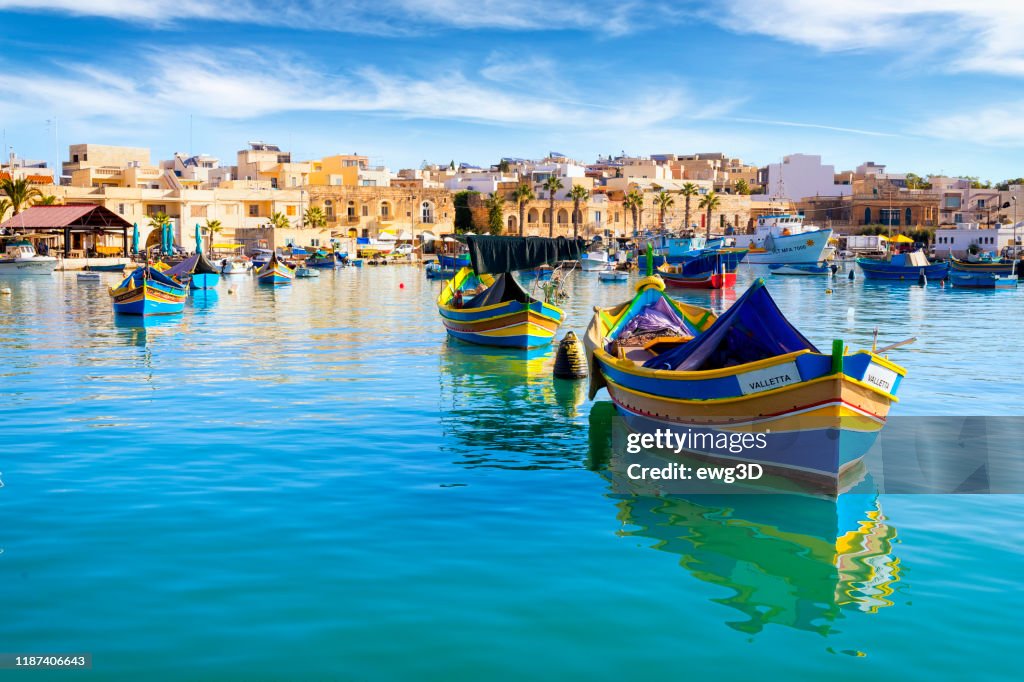 Malta - Destino de viagem mediterrâneo, Vila de Pescadores marsaxlokk
