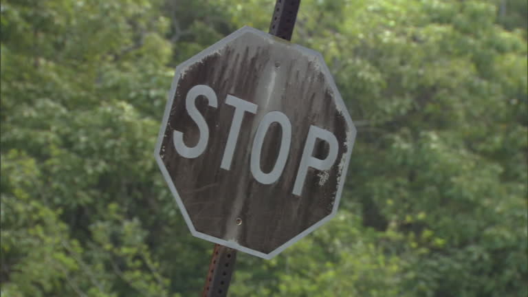 Stop Sign Damage Damaged Stop Sign Videos and HD Footage - Getty Images