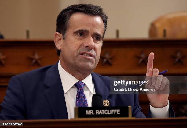 Rep. John Ratcliffe questions top U.S. Diplomat to Ukraine, William B. Taylor Jr., and Deputy Assistant Secretary for European and Eurasian Affairs...