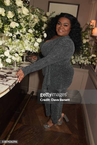 Da'Vine Joy Randolph attends an intimate dinner hosted by Edward Enninful and Anne Mensah in celebration of the BAFTA Breakthrough Brits at Kettner's...