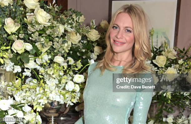 Poppy Delevingne attends an intimate dinner hosted by Edward Enninful and Anne Mensah in celebration of the BAFTA Breakthrough Brits at Kettner's on...