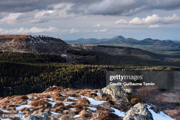 volcanic wild area - auvergne 個照片及圖片檔