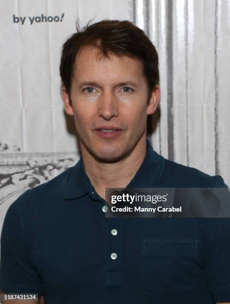 James Blunt visits Build Series to discuss his new album "Once Upon a Mind" at Build Studio on November 13, 2019 in New York City.