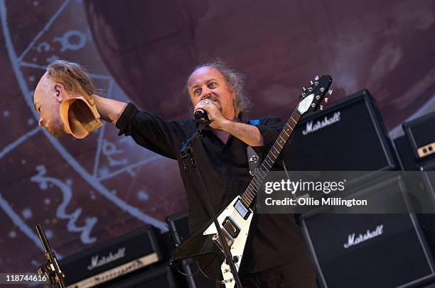 Bill Bailey performs at Sonisphere Festival at Knebworth House on July 10, 2011 in Stevenage, England.