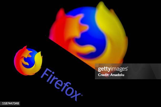 In this illustration photo web browser Mozilla Firefox logo is seen displayed on a laptop screen in Ankara, Turkey on December 10, 2019.