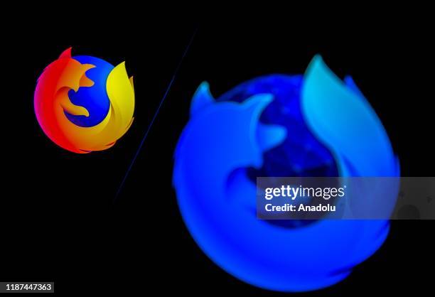 In this illustration photo web browser Mozilla Firefox logos are seen displayed on a laptop and phone screen in Ankara, Turkey on December 10, 2019.