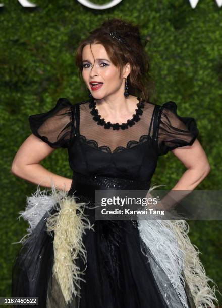 Helena Bonham Carter attends "The Crown" Season 3 world premiere at The Curzon Mayfair on November 13, 2019 in London, England.