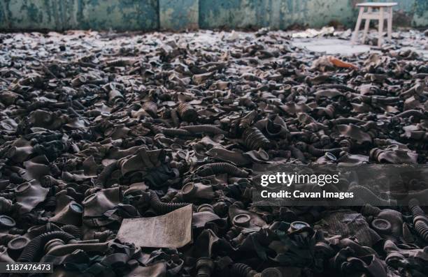 restricted chernobyl exclusion zone in ukraine. - chernobyl children stock pictures, royalty-free photos & images
