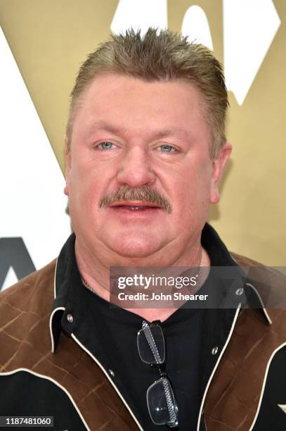 Joe Diffie attends the 53rd annual CMA Awards at the Music City Center on November 13, 2019 in Nashville, Tennessee.