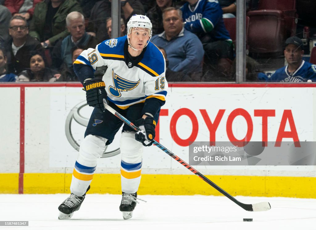 St Louis Blues v Vancouver Canucks