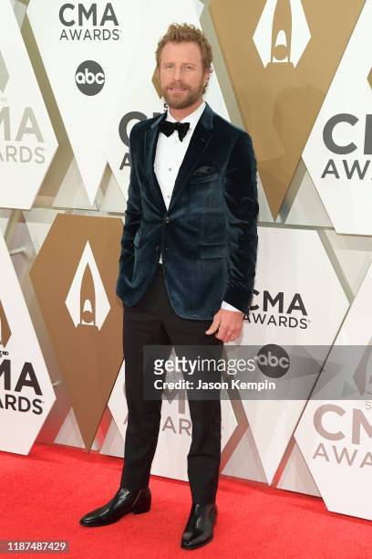 Dierks Bentley attends the 53rd annual CMA Awards at the Music City Center on November 13, 2019 in Nashville, Tennessee.