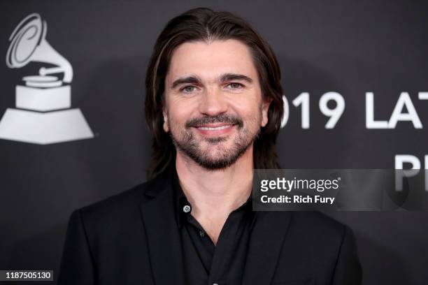 Juanes attends the Latin Recording Academy's 2019 Person of the Year gala honoring Juanes at the Premier Ballroom at MGM Grand Hotel & Casino on...