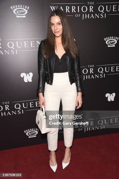 Fashion designer Ariana Rockefeller attends "The Warrior Queen of Jhansi" World Premiere hosted by The Wing at Metrograph on November 13, 2019 in New...