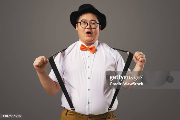 fat guy with bow tie