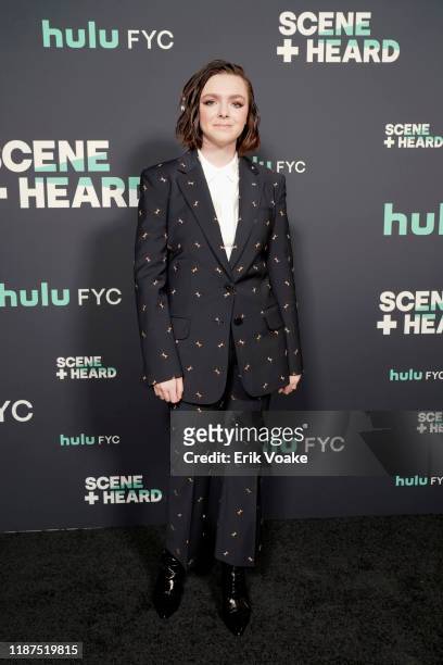 Elsie Fisher attends the 2019 Hulu "Scene and Heard" SAG Event at Pacific Design Center on November 13, 2019 in West Hollywood, California.