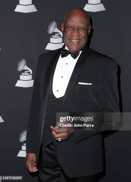 Johnny Ventura attends the Special Awards Presentation during the 20th annual Latin GRAMMY Awards at the Waldorf Astoria Las Vegas on November 13,...