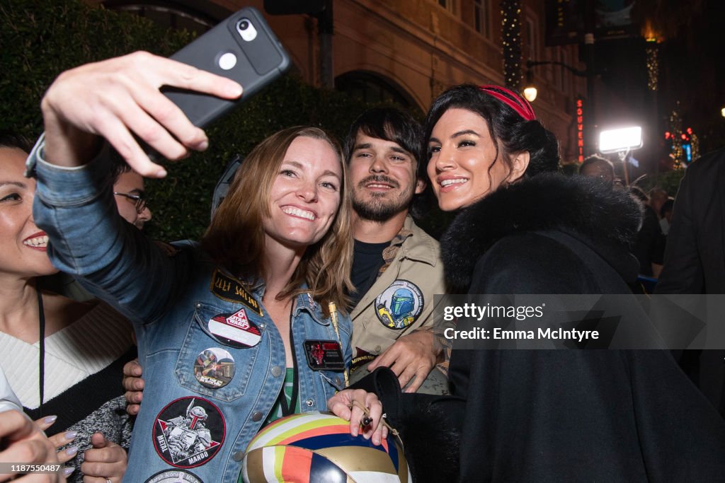 Premiere Of Disney+'s "The Mandalorian" - Red Carpet