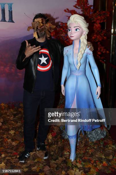 Alex Goude attends the "Frozen 2 - La Reine Des Neiges 2" Paris Gala Screening at Cinema Le Grand Rex on November 13, 2019 in Paris, France.