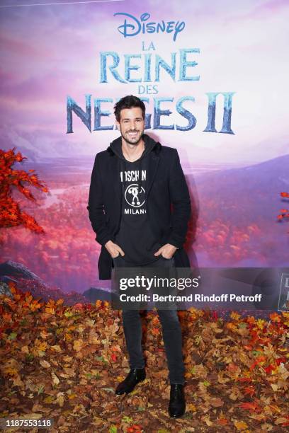 Ted Ranghella attends the "Frozen 2 - La Reine Des Neiges 2" Paris Gala Screening at Cinema Le Grand Rex on November 13, 2019 in Paris, France.