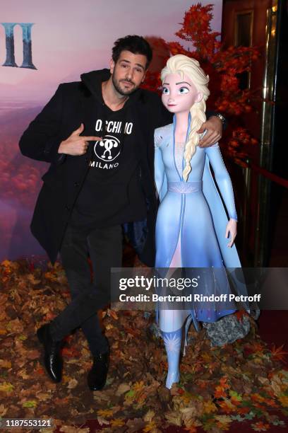 Ted Ranghella attends the "Frozen 2 - La Reine Des Neiges 2" Paris Gala Screening at Cinema Le Grand Rex on November 13, 2019 in Paris, France.