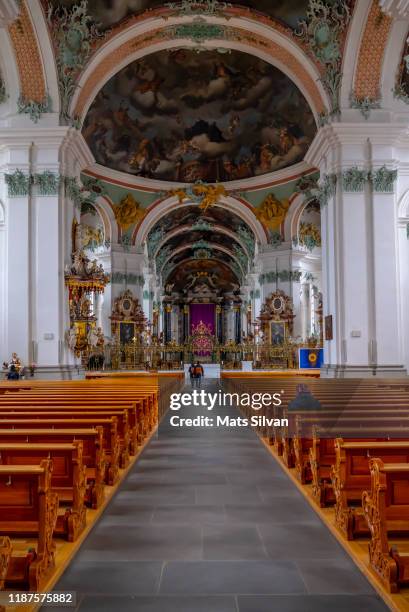 abbey of st gallen - st gallen stock pictures, royalty-free photos & images