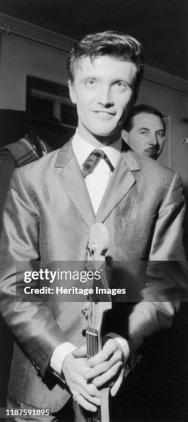 Jet Harris, circa 1960. Artist Brian Foskett.