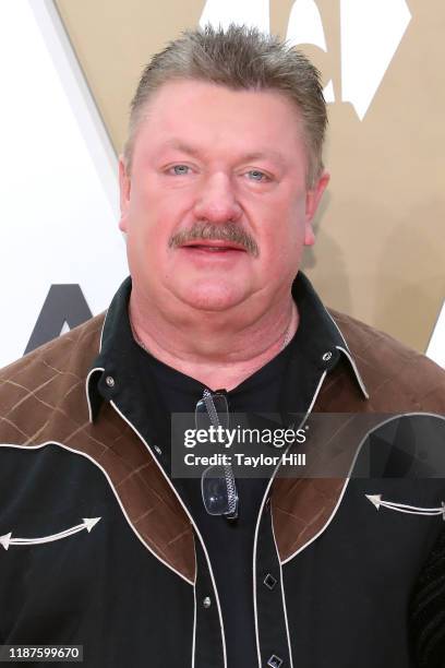 Joe Diffie attends the 53nd annual CMA Awards at Bridgestone Arena on November 13, 2019 in Nashville, Tennessee.