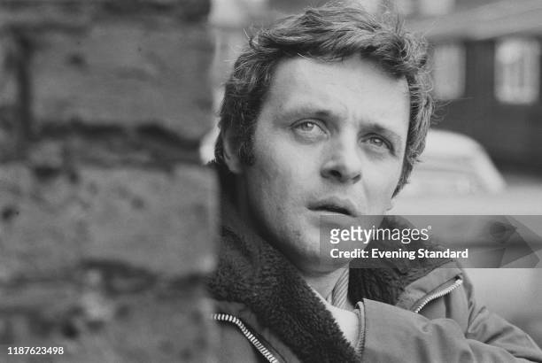 Welsh actor, director, and producer Anthony Hopkins, UK, 29th January 1971.