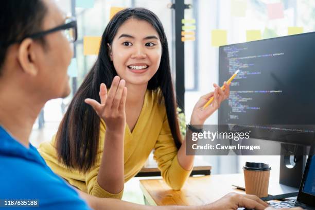 ux ui and programming development technology. - frontend developer stock pictures, royalty-free photos & images